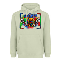 Matcha autism mom checkered flag Heavyweight Hoodie - Zillion Design Studio