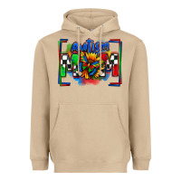 Mushroom autism mom checkered flag Heavyweight Hoodie - Zillion Design Studio