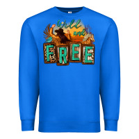 True Royal wild and free cowgirl horse desert Premium Sweatshirt - Zillion Design Studio