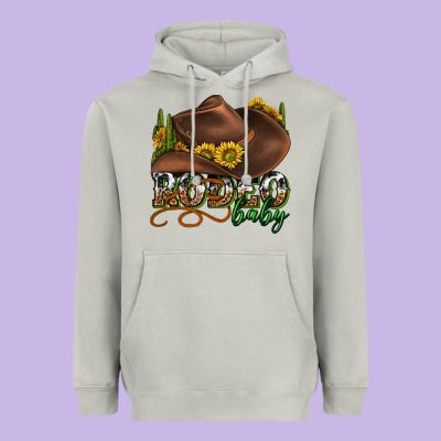 Heavyweight Hoodie rodeo baby western