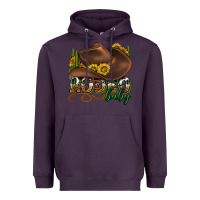Plum rodeo baby western Heavyweight Hoodie - texasbilliewilder