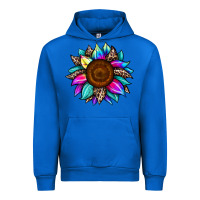 Cobalt sunflower tie dye Urban Hoodie - JahusDesignShop