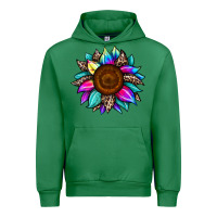 Emerald sunflower tie dye Urban Hoodie - JahusDesignShop