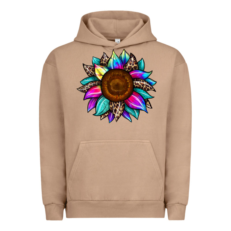 Sunflower Tie Dye Urban Hoodie by JahusDesignShop | Teevron