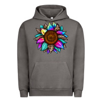 Pigment Tornado sunflower tie dye Urban Hoodie - JahusDesignShop