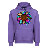 Tulip sunflower tie dye Urban Hoodie - JahusDesignShop
