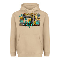 Mushroom sewing life western Heavyweight Hoodie - texasbilliewilder