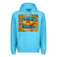 Ocean Blue hello pumpkin season tumbler Premium Hoodie - Artiststas