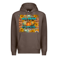 Coffee hello pumpkin season tumbler Premium Hoodie - Artiststas
