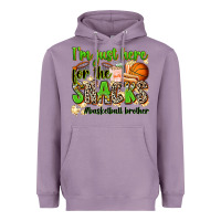 Lavender im just here for the snacks basketball brother Heavyweight Hoodie - Zillion Design Studio