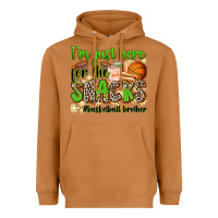 Meerkat im just here for the snacks basketball brother Heavyweight Hoodie - Zillion Design Studio
