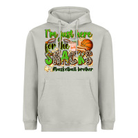 Moon Dust im just here for the snacks basketball brother Heavyweight Hoodie - Zillion Design Studio