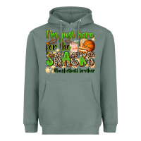 Sage im just here for the snacks basketball brother Heavyweight Hoodie - Zillion Design Studio