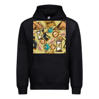 Black history seamless pattern Urban Hoodie - BundleAndBundleShop