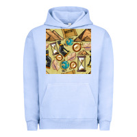 Pigment Grape Ice history seamless pattern Urban Hoodie - BundleAndBundleShop