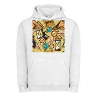 Pigment Lunar Rock history seamless pattern Urban Hoodie - BundleAndBundleShop