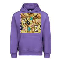 Tulip history seamless pattern Urban Hoodie - BundleAndBundleShop