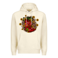 Boots Wood Slice Ornament Premium Hoodie | Teevron