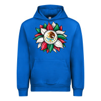 Cobalt sunflower mexican flag Urban Hoodie - JahusDesignShop