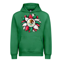 Emerald sunflower mexican flag Urban Hoodie - JahusDesignShop