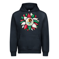 Navy sunflower mexican flag Urban Hoodie - JahusDesignShop