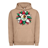 Pigment Burro sunflower mexican flag Urban Hoodie - JahusDesignShop