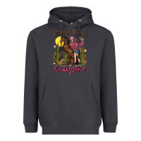 Smoke shoulda been a cowgirl bucking horse Heavyweight Hoodie - texasbilliewilder