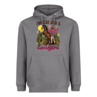 Storm shoulda been a cowgirl bucking horse Heavyweight Hoodie - texasbilliewilder