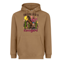 Toasted Coconut shoulda been a cowgirl bucking horse Heavyweight Hoodie - texasbilliewilder