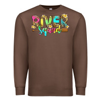 Chestnut river squad with leopard Premium Sweatshirt - texasbilliewilder