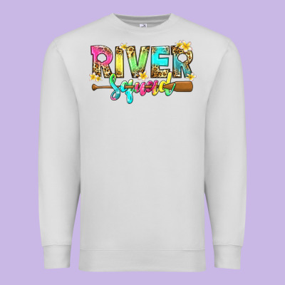 River Squad With Leopard Premium Sweatshirt Designed By Texasbilliewilder
