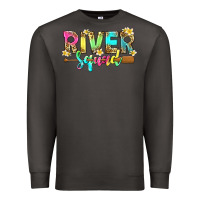Smoke river squad with leopard Premium Sweatshirt - texasbilliewilder