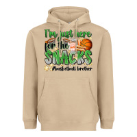 Mushroom i'm just here for the snacks #basketball brother Heavyweight Hoodie - Zillion Design Studio