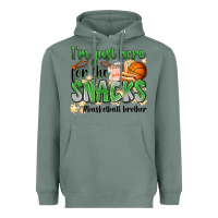 Sage i'm just here for the snacks #basketball brother Heavyweight Hoodie - Zillion Design Studio