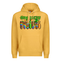 Mustard st patricks one lucky mini Premium Hoodie - AdoDesignShop