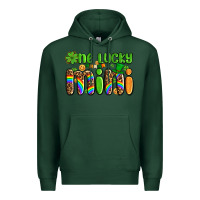 Sports Green st patricks one lucky mini Premium Hoodie - AdoDesignShop