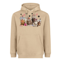Mushroom siberian cat coffee cups Heavyweight Hoodie - texasbilliewilder