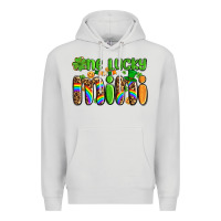 Dove Grey st patricks one lucky mini Premium Hoodie - AdoDesignShop