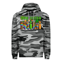 Slate Camo st patricks one lucky mini Premium Hoodie - AdoDesignShop