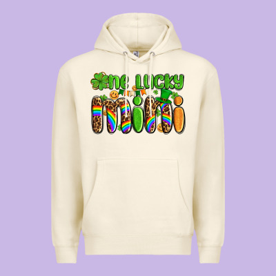 St Patricks One Lucky Mini Premium Hoodie Designed By Adodesignshop