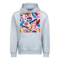 Heather Grey physics seamless pattern Urban Hoodie - BundleAndBundleShop