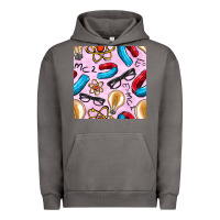 Pigment Tornado physics seamless pattern Urban Hoodie - BundleAndBundleShop