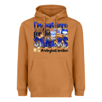 Meerkat im just here for the snacks volleyball brother Heavyweight Hoodie - Zillion Design Studio