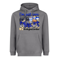 Storm im just here for the snacks volleyball brother Heavyweight Hoodie - Zillion Design Studio