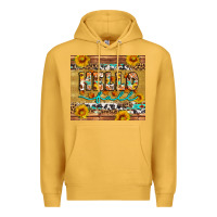 Mustard western hello fall tumbler Premium Hoodie - Artiststas