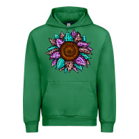 Emerald sunflower leopard color Urban Hoodie - JahusDesignShop