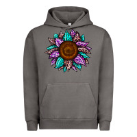 Pigment Tornado sunflower leopard color Urban Hoodie - JahusDesignShop