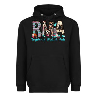 Black rma registered medical aide Heavyweight Hoodie - Zillion Design Studio