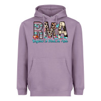 Lavender rma registered medical aide Heavyweight Hoodie - Zillion Design Studio