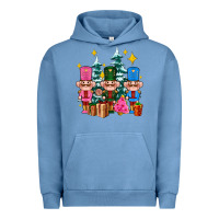 Pigment Pebble Blue nutcrackers and gifts ado Urban Hoodie - AdoDesignShop